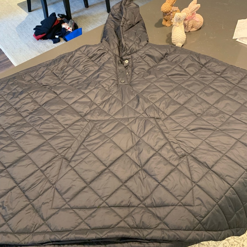 Quilted Black Puffer Jacket